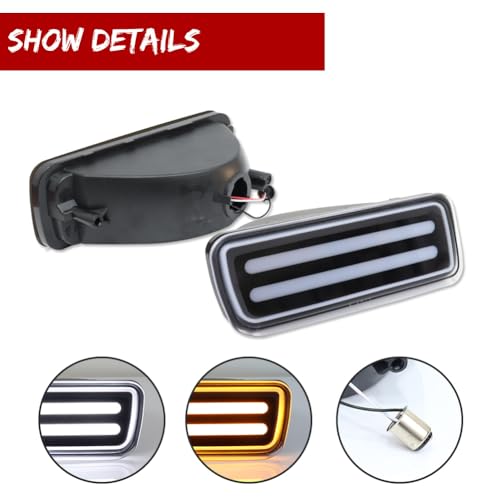 GTINTHEBOX Front Bumper Turn Signal Lights for 1985-1992 Chevy Camaro by GTINTHEBOX - Used condition - Image 6