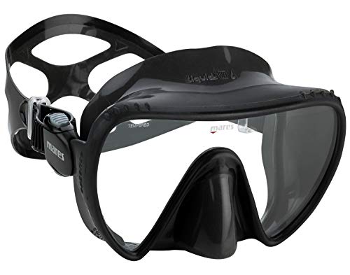 Mares essence liquidskin scuba diving mask (black)
