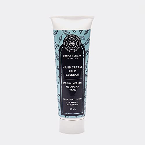 Simply Herbal Moisturizing Hand Cream with Talc Scent (30ml)