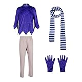 Todeeral Mens miser cosplay mischievous costume Christmas(M,MY202264 Adult)