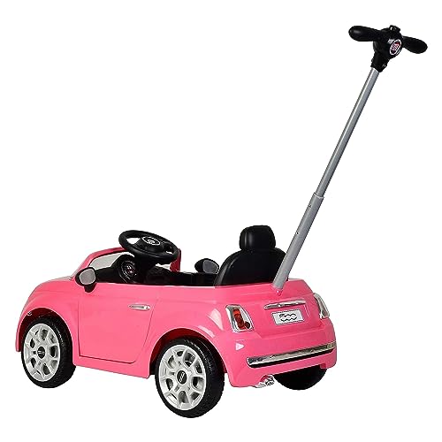 Save 58% on Best Ride On Cars Fiat 500 Push Car, Pink - Image 5