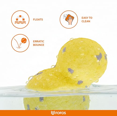 Image of BarkButler x FOFOS Super Bounce Toys Gourd Dog Toy, Tough Chew Toys for Dogs, Dog Toys for Medium Dogs (0-20kgs) - Yellow