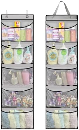 Set di 2 Portaoggetti da Appendere al Muro Bagno Borsa da Appendere a Parete Porta Multiuso Tasche a Muro per Appendere Ufficio Organizer da Appendere Bambini Appeso Organizzatore Camping