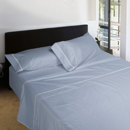 Parure de lit 3 pièces en coton pour transformer votre chambre en havre bleu ciel