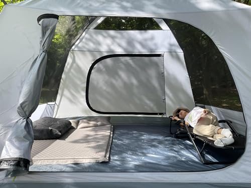 Carpa de Camping Familiar Three Bears para 6 Personas, Diseño Espacioso, Impermeable 3000mm miniatura 6