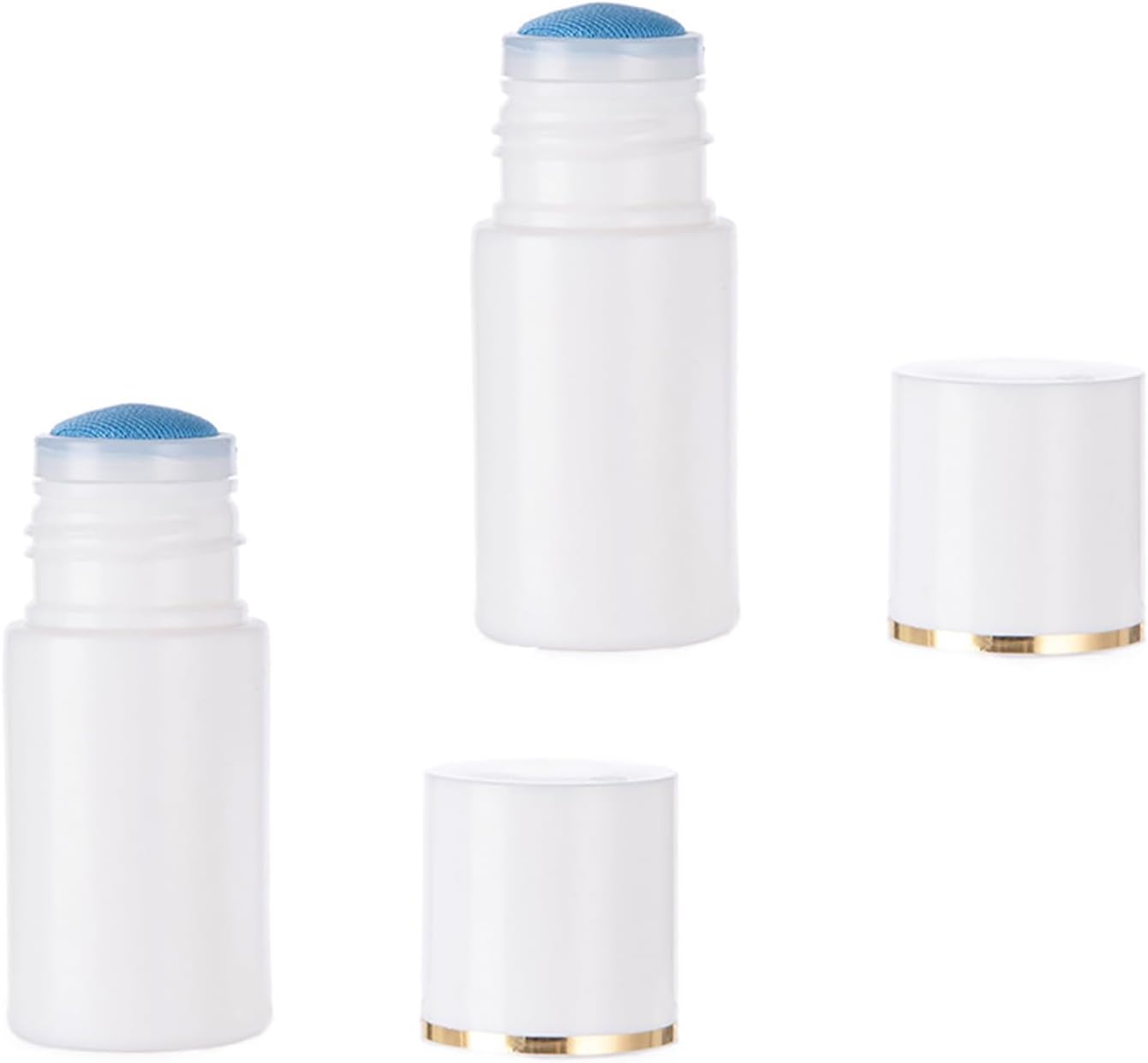 2 PCS Dauber Applicator Bottle 20ml Sponge Head Plastic Bottles Paint Dauber Bottle Liquid Bottles for Cosmetic Essential Oil