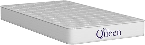 Miniatura 5 de NapQueen - Colchón en caja de resortes internos de 6 y 8pulgadas certificado CertiPur-US Alivio de soporte Individual extragrande 6pulgadas