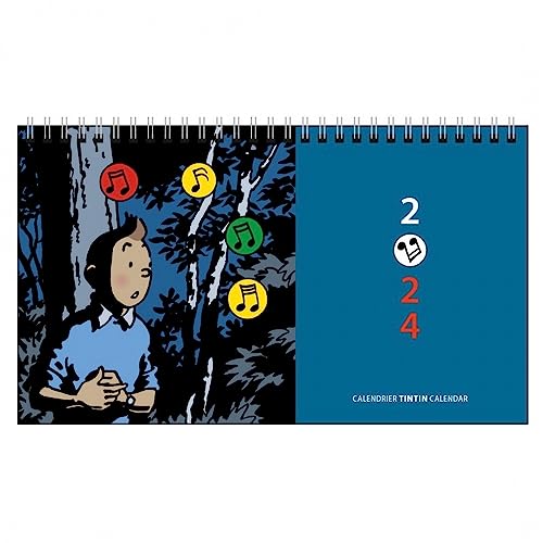 Tim & Struppi Tischkalender 2024
