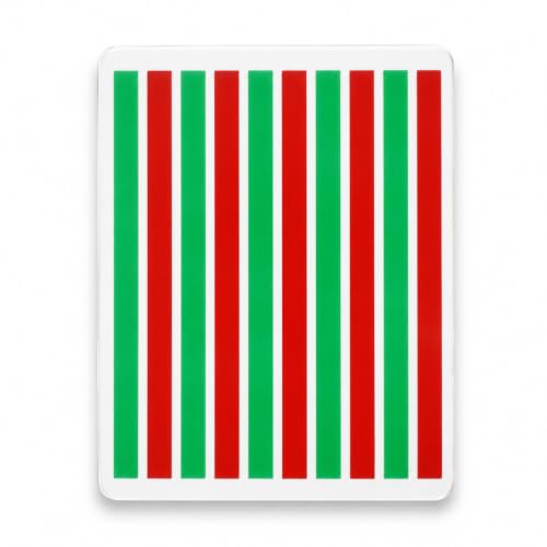 Image of Red Green Reading Bar with Z Axis Accommodative Rock Chart - Vision Therapy Tool for Near Distance Testing, Eye Tracking, Accommodation, Binocular Vision - Optometry Chart for Clinics