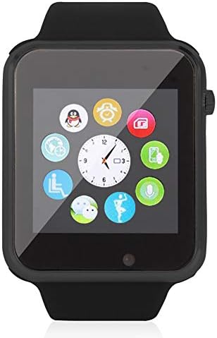A1 Smartwatch with SIM Card Support Bluetooth and Camera - Black