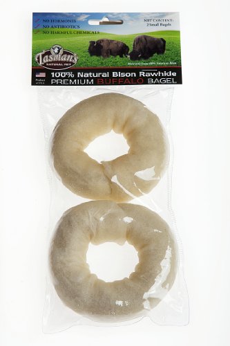 TASMANS NATURAL PET Small Bagel 3-4 inch, 2 CT
