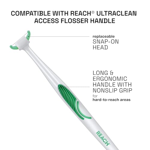 Listerine Ultraclean Accès Flossers solution espaces serrés menthe - 4