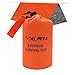 Delmera Emergency Survival Shelter Tent • 2 Person Toughest Mylar Emergency Thermal Tube Tent + Paracord - Perfect for Emergency First Aid Kit, Bug Out Bag, Survival, Hiking, Camping, Auto, or Outdoor