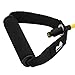 REEHUT Single Resistance Band, Exercise Tube - with Door Anchor and Manual, for Resistance Training, Physical Therapy, Home Workouts, Fitness, Pilates,Boxing Strength Training - Yellow