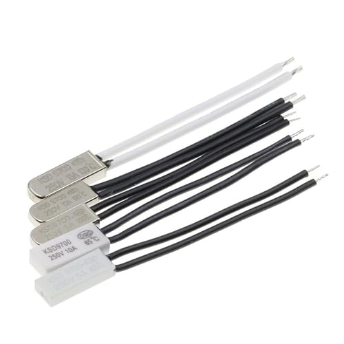 Thermostat fermé KSD9700 pour éviter la surchauffe moteur interrupteur thermique 5A 100pcs
