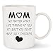 Gift For Mom - At Least You Don't Have Ugly Children Coffee Mug Tea Cup White Ceramic 11 OZ - Great Gift Idea For Mothers Birthday, Mother's Day,Christmas or Holidays from Son,Daughter or Husband