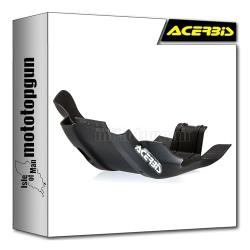 Sabot moteur noir Acerbis pour protéger le cadre KTM EXC 300 2017 en enduro
