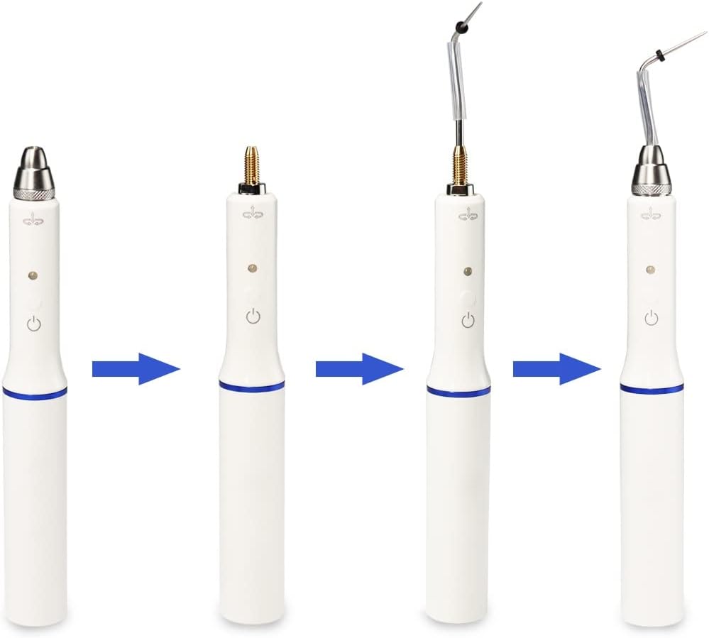 XUX Gutta Percha Obturation System Endo Heated Pen with 2 Tips Gutta Percha White