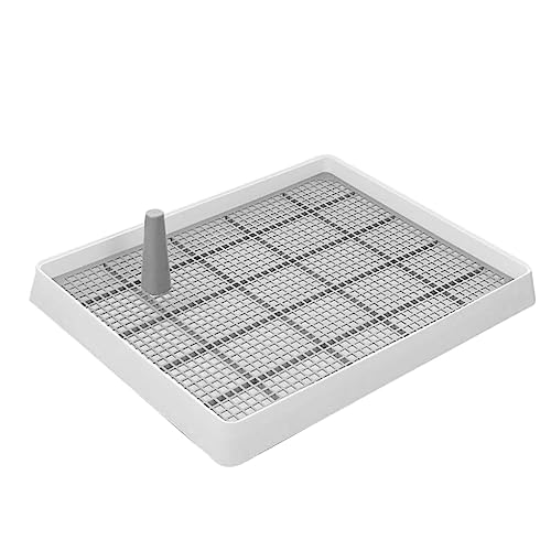 Mikikit Dog Pee Pad Tray Dog Toilet for Puppy Reusable Washable Splashproof Great for Potty Training