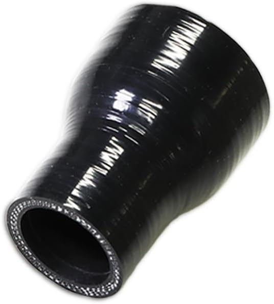 Mangueira de silicone automotiva redutora reta I33T 20–35 mm, 3 camadas – 1 unidade