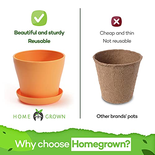 Deluxe Herb Garden Kit – Unique Gardening Gifts For Women - 8 Variety Culinary Herb Garden Kit Indoor & Outdoor – Cooking Gifts For Gardeners, Plant Gifts For Mom Who Has Everything This Christmas #TOP3