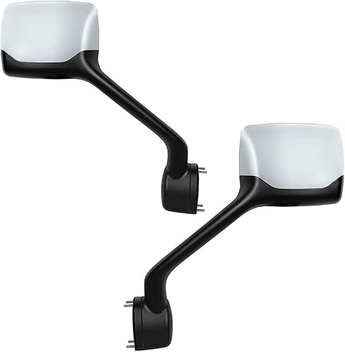Juego de espejos cromados compatibles con Kenworth T680 Peterbilt 587 579