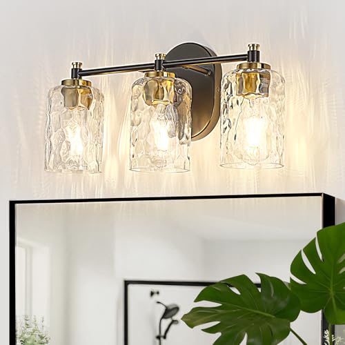 ALAISLYC 3 Light Bathroom Light Fixtures 18 Inch Vanity Lights