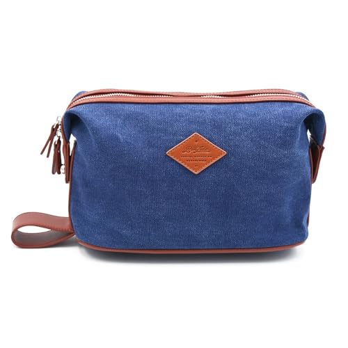 Convenience-Kits-International-Mens-Super-Premium-35-PC-Travel-Kit-Featuring-Travel-Size-Hair-Care-Products-Plus-Face-Body-Oral-Care-Travel-Essentials-in-Large-Canvas-Toiletry-Bag-Navy