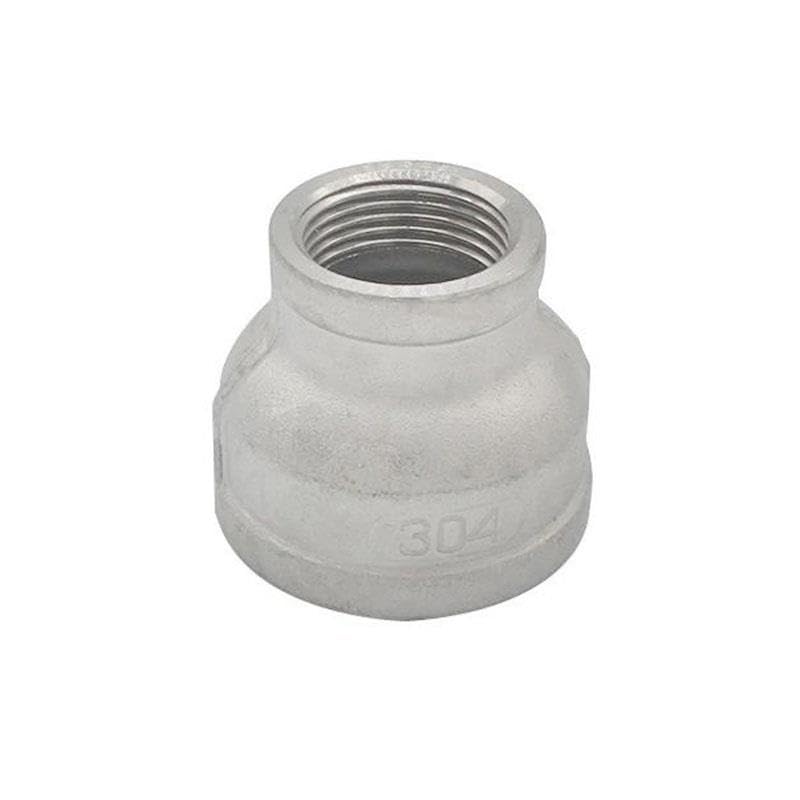 Adaptador de Conector de instalación de tubería de Acero Inoxidable 304, Reductor de Hilo Hembra a Hembra BSP(DN50 DN32)