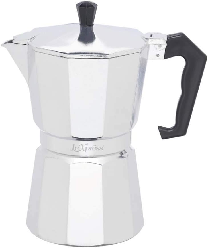KitchenCraft Le'Xpress 6Cup Stove Top Espresso Maker, 290