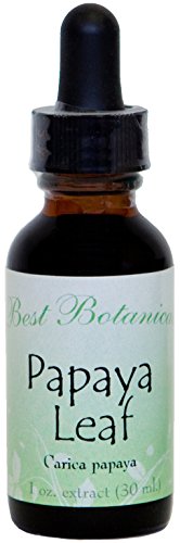 Best Botanicals Papaya Leaf Extract 1 oz.