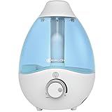 Avalon Premium Cool Mist Humidifier with Aromatherapy Essential Oil Drop Diffuser, with Adjustable LED Night Light, Ultrasonic Pure Silent Technology, Filter - ETL Safety Approved for Children