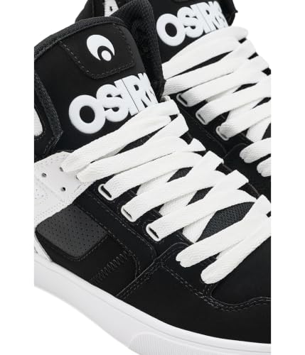 Image of Osiris Men's Clone, Black /White /White, 8 Medium