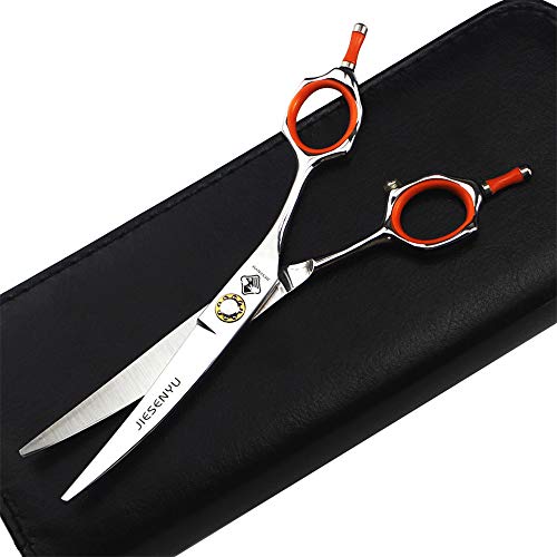 Ciseaux de coiffure professionnels incurvés 15,2 cm et ciseaux à effiler - 2