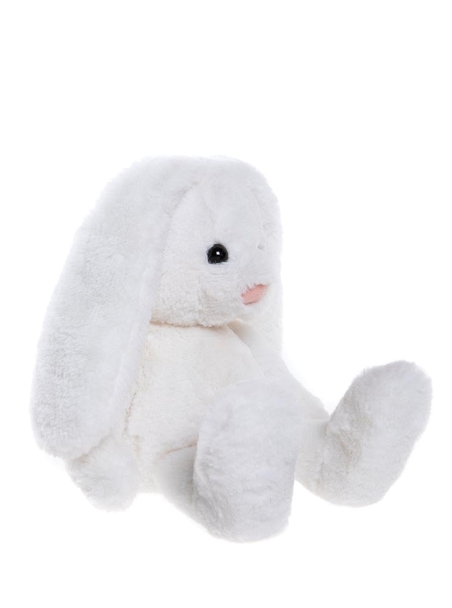 Charlie Bears Bear & Me Bramble Bunny Teddy Bear Blossom White Soft Plush Animal Cute Rabbit Woodland Creature Toy - 12 Inches Tall - Image 4