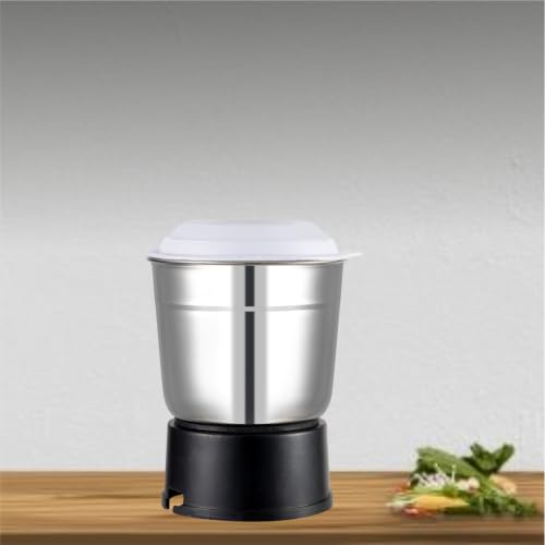 Image of Stainless Steel Juicer Mixer Grinder Jar with 6-Teeth Coupler Compatibility, 800ml