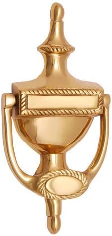 Adonai Hardware Golan Brass Door Knocker