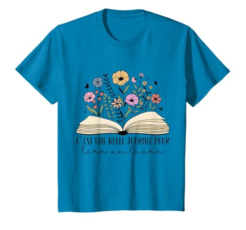 C' Est Une Belle Journée Pour Lire Un Livre Cadeau Lecture T-Shirt