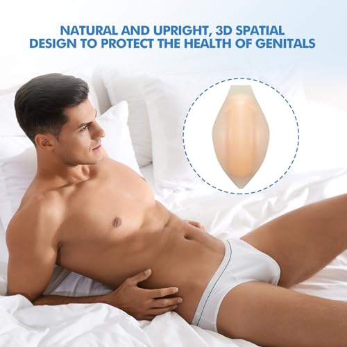 2 Pcs Bulge Enhancer Men Silicone Enlarge Front Pouch Pad 3D Bulge Enhancing Underwear Cup for Swimming Boxer Brief4