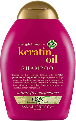 Organix Anti-Breakage Keratin Oil Shampoo,13 Ounce (2 Pack)