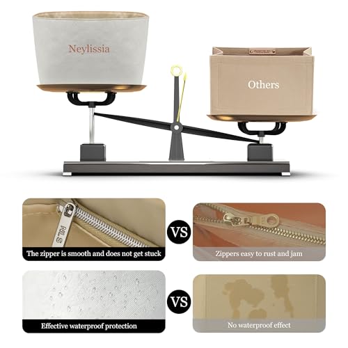 Ultra-light Purse Insert Organizer Compatible with Lv speedy 25,Carryall PM Bag and More, Water-proof Dupontpaper Handbag Storage for Luxury Bags, Keeps Tote Handbags Neat (SP25)