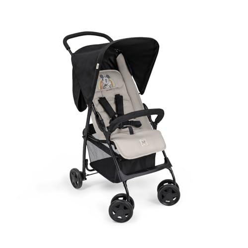 hauck Sport Carrito Bebé Ligero desde el Nacimiento - Silla de Paseo Reclinable para Niños hasta 15 kg - Carro Plegable Ultraligero 5,9 kg - Cesta Grande - Disney Mickey Minnie Mouse - Negro
