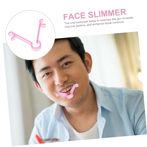 FOMIYES 3 Pecas Treinador Muscular Labial Exercitador Facial Exercitador Oral Levante Mais Magro Cor