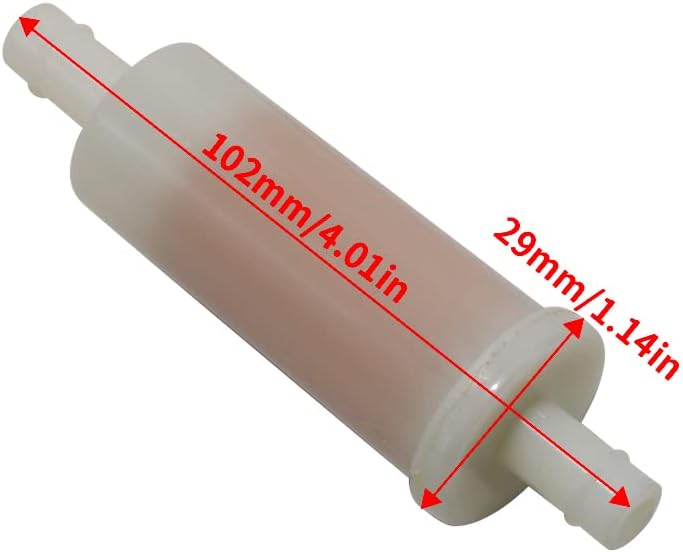 Miniatura 7 de Filtro de combustible en línea 65W-24251-10 65W-24251-00 Filtro de combustible para Yamaha de 4 tiempos fueraborda para Yamaha 9.9HP 45HP 40HP 30HP