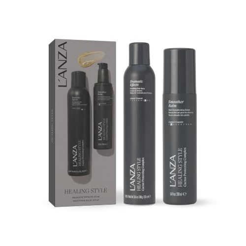 L'ANZA Healing Smoother Balm & Extra Hold Hairspray Styling Duo