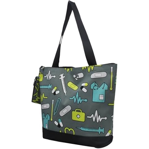 NGIL Medium Canvas Tote Bag with Coin Purse Cover