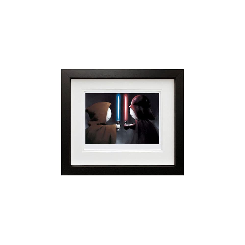 Doug Hyde Good vs Bad Framed in Box Black