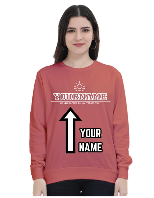 Women’s Cotton Crew Neck Sweatshirt Women’s Cotton Crew Neck Sweatshirt