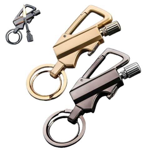 Encendedor multifuncional impermeable con abridor y llavero