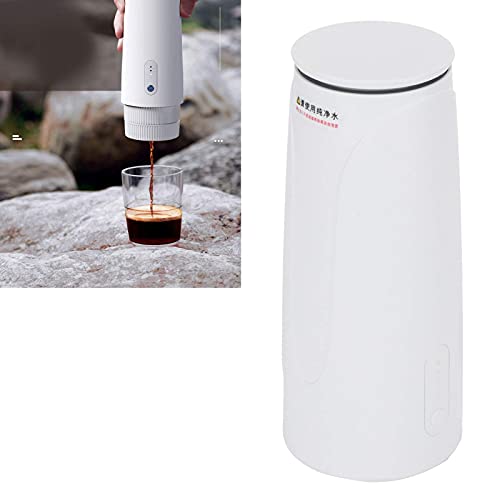 Heizung Kaffeemaschine, Kaffeemaschine Kleine stabile Extraktion Batterie mit großer Kapazität Schnelles Aufladen für…